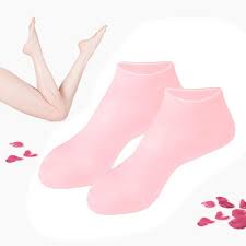 1 Pair Full Length Silicone Gel Moisturizing Socks Foot Care